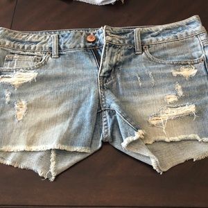 American eagle jean shorts